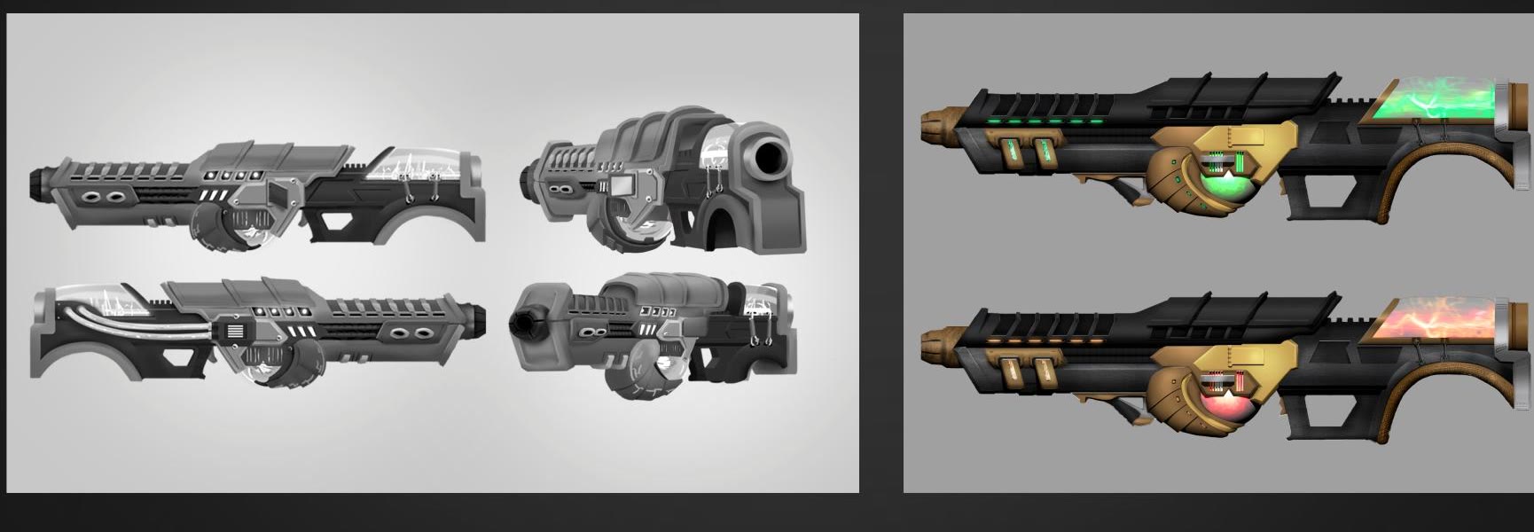 Concept art de props e hardsurface