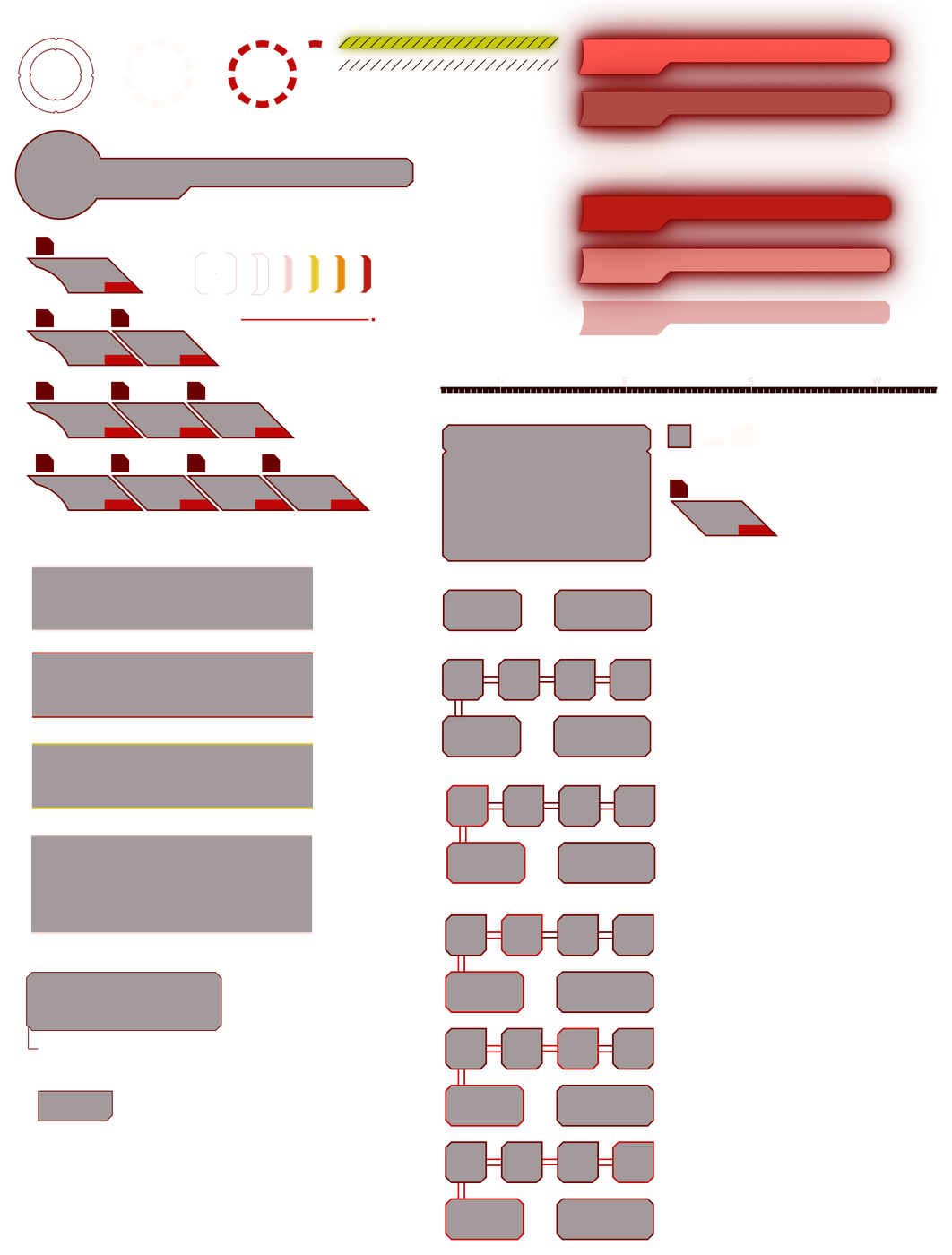 HUD: inventário e recursos